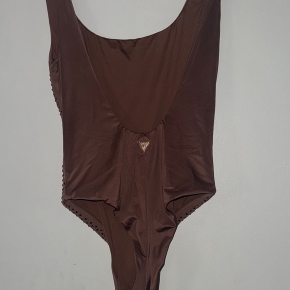 Guess Brown Studded One-Piece Swimsuit - Picture 6 of 8